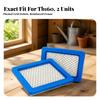2 Pieces Air Filter Compatible Troycrafted TB160 Replacement