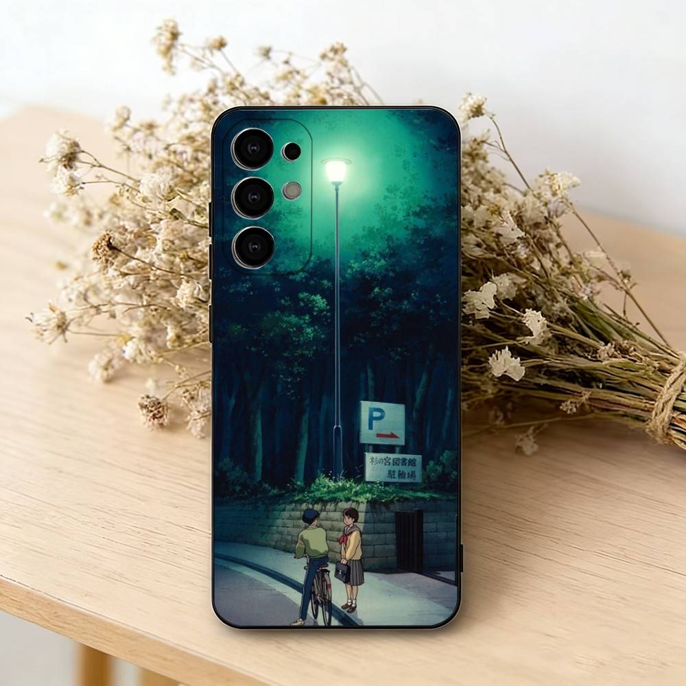 Shizuku Seiji Whisper of the Heart  Phone Case For Samsung S25,S24,S21,S22,S23,S30,Ultra,S20,Plus,Fe,Lite,Note,10,Black Cover