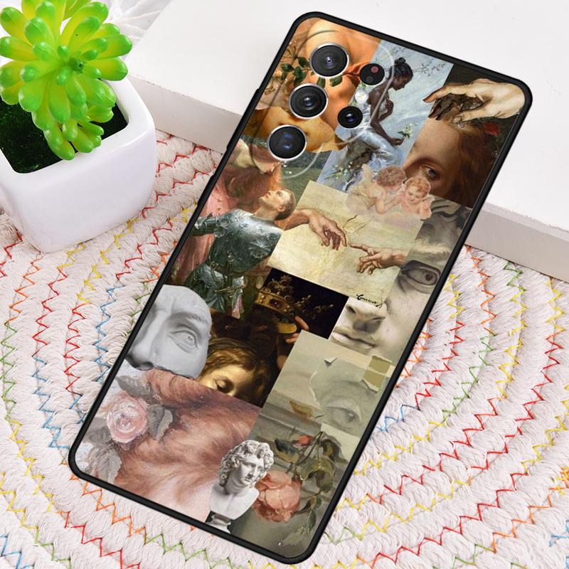 Renaissance art Painting print Phone Case For Samsung Galaxy note 10 pro S26 S25 S24 S23 S22 Ultra Plus S21 FE S20 Cover