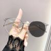 Fashion Photochromic Myopia Glasses High-definition Anti Blue Light Color Changing Near Sight Glasses Ultra Light Unisex Glasses