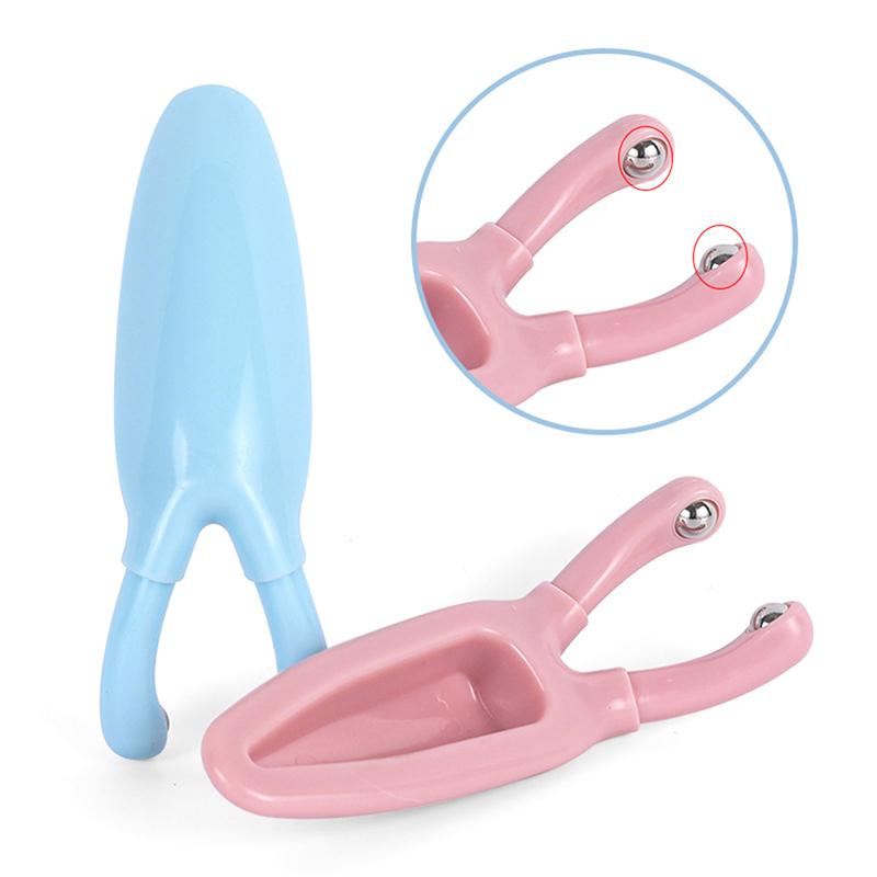 Gua Sha Scraping Tool Plastic Face Y-Shaped Fork Nose Massage Face Lifting