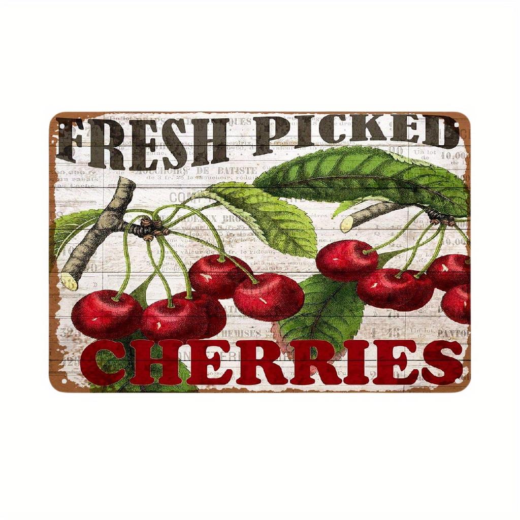 Vintage Garden Metal Tin Sign - Floral & Gardening Tools Design Perfect for Bar Cafes Restaurants, Garages & Home Decor Wall Art