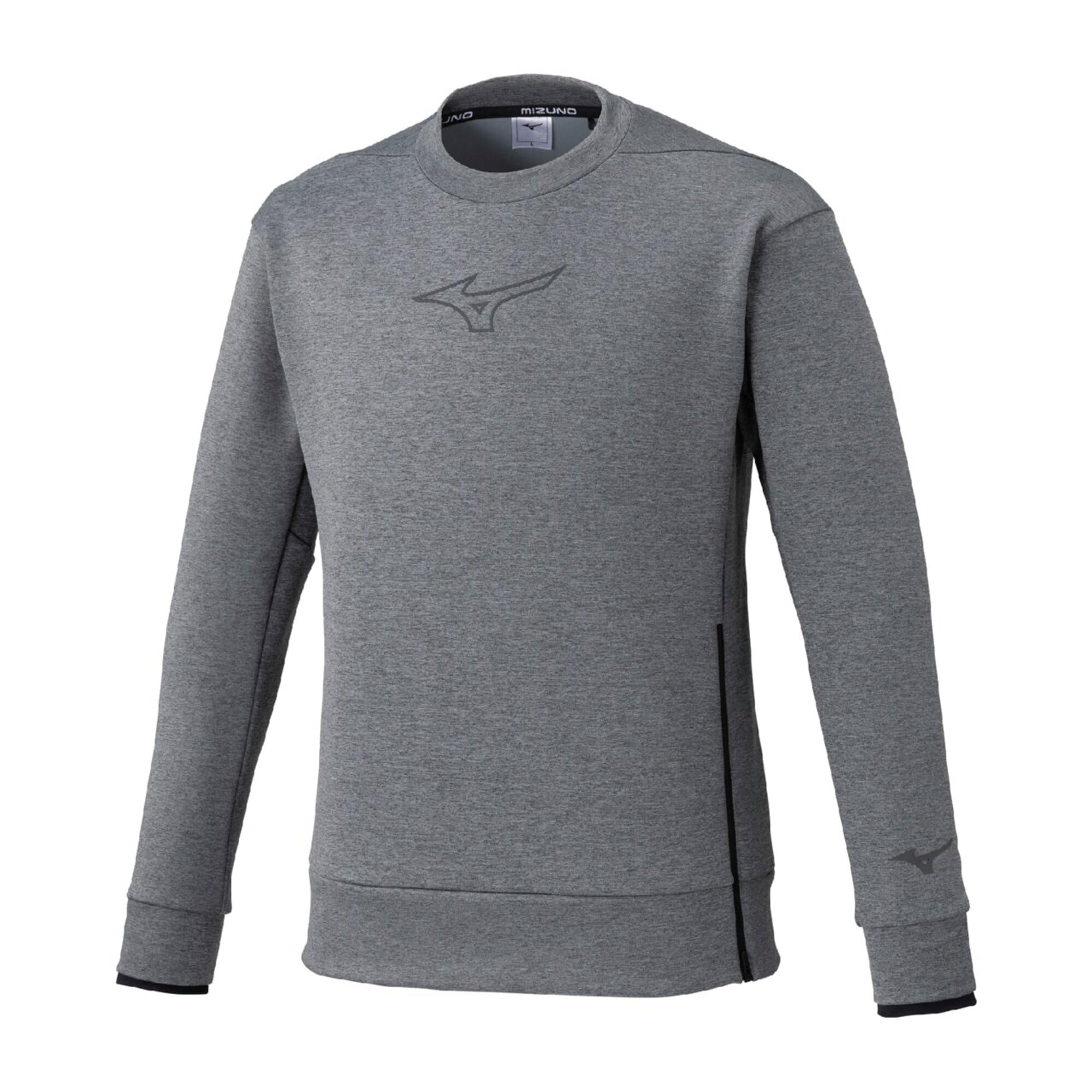 

Тренировочная одежда Stretch Sweat Crew Легко двигаться 32MCC052 Серый Меланж [Mizuno]