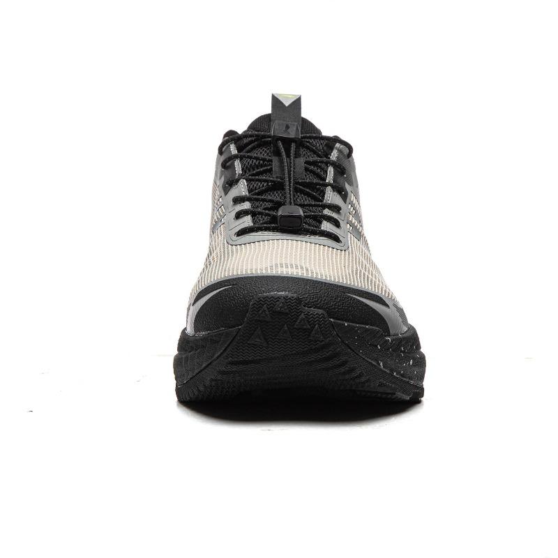 Li-Ning Zhuye V2 Mens Low Top Trail Running Shoes Gray Thick Sole Anti Slip ARSW123-2