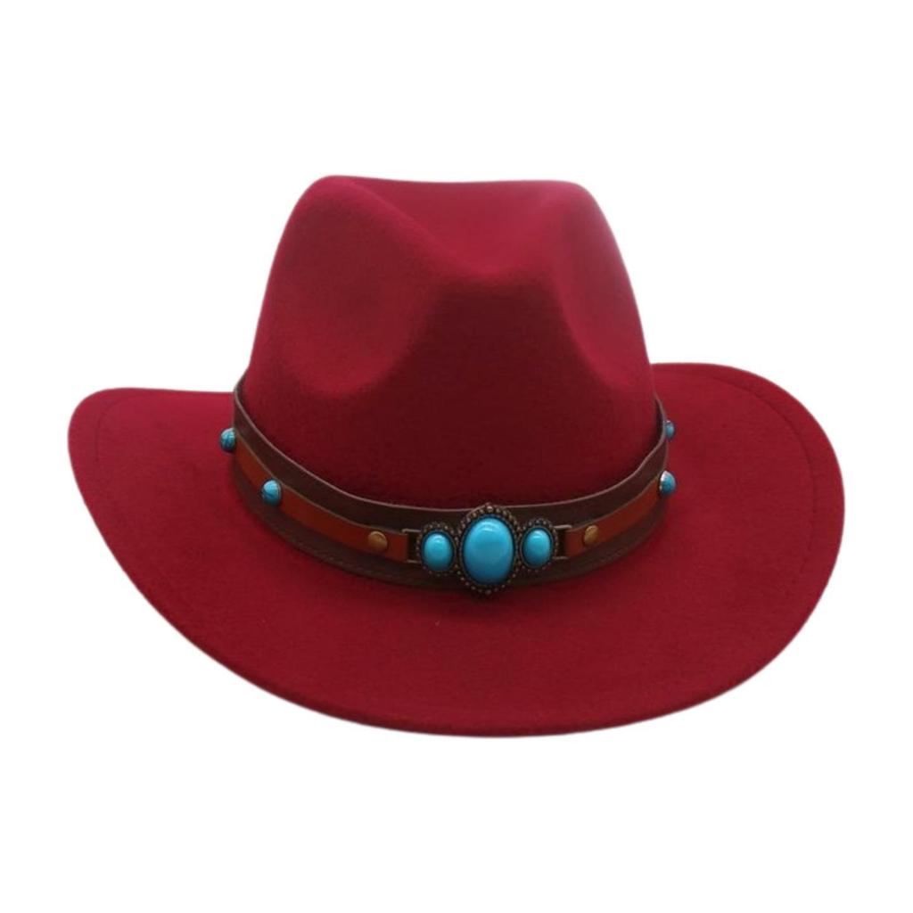 Children'S High-End Sense Of Ethnic Travel Hat, European, American And Western British Style Cowboy Hat, Men'S And Women'S Four-Season Top Hat