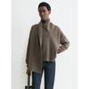 Longmei Women's Wool Blend Knit Sweater: Simple TOT Style Scarf Collar, Autumn/Winter 2026 Collection