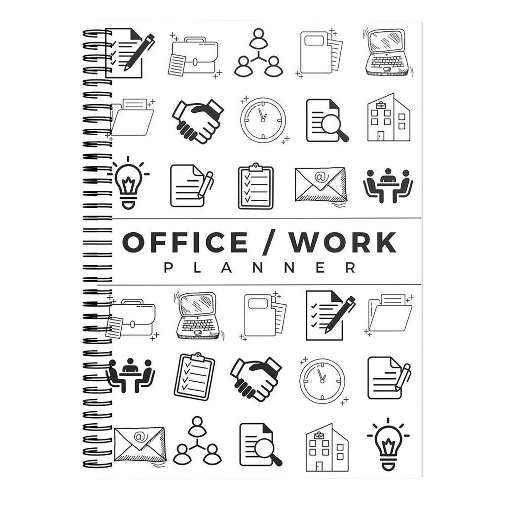 Notizbuch für Arbeits- und Aufgabenplanung, Tagebuch für persönliches Zielmanagement und Lebensplanung, Tool zur täglichen Aufgaben- und Zielverfolgung