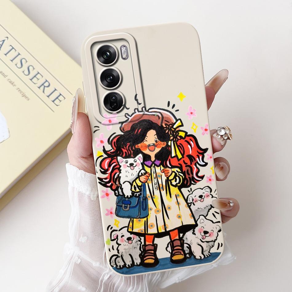 For OPPO Reno12 12Pro Elegant Butterfly Floral Phone Case For Oppo Reno12 Pro Reno 12 5G CPH2625 CPH2629 Soft Silicone Cases