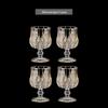 Handun Crystal Whiskey Decanter Set with 2 Glasses
