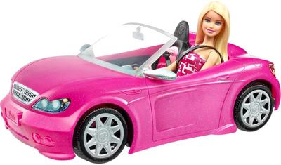 Barbie und das niedliche rosa Auto und Zubehör 3 und DJR55 [Verkleidungs-Puppe/Fahrzeug] [Puppe enthalten] [Altersempfehlung]