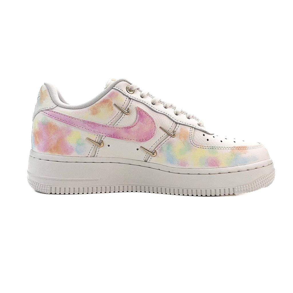 Nike Air Force 1 Dream As A Horse Abrasion Resistant Low top Skateboard Shoes Women's White Gold FV3654-111(Team935-)