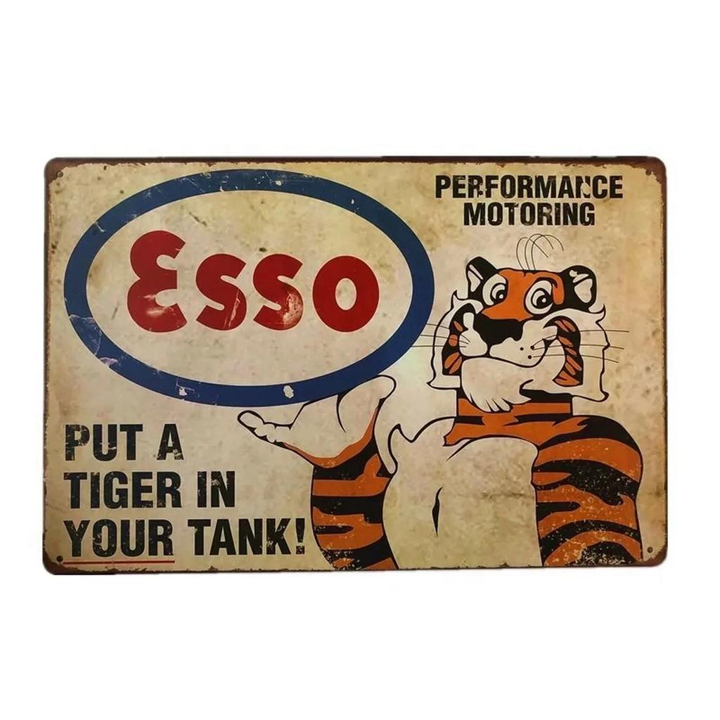 Vintage Style to Transform Your Space  Great for Garage  Club Wall Decor  Weatherproof Bold Typography HeavyGauge Metal
