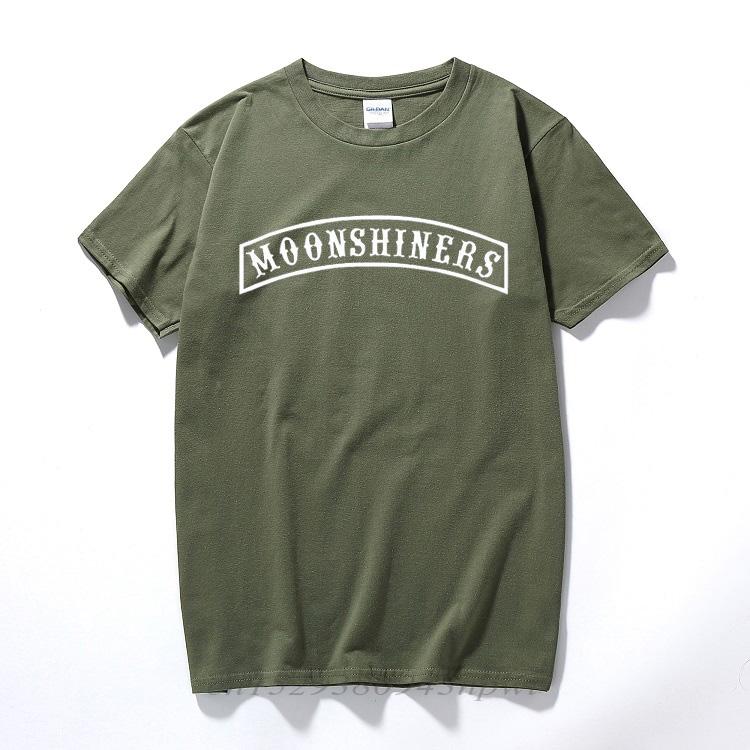 Moonshiners T Shirt Funny Tshirt Sutton Moonshine Hillbilly South Runs Popcorn Tops Cotton Short Sleeve Tshirt Camisetas Hombre