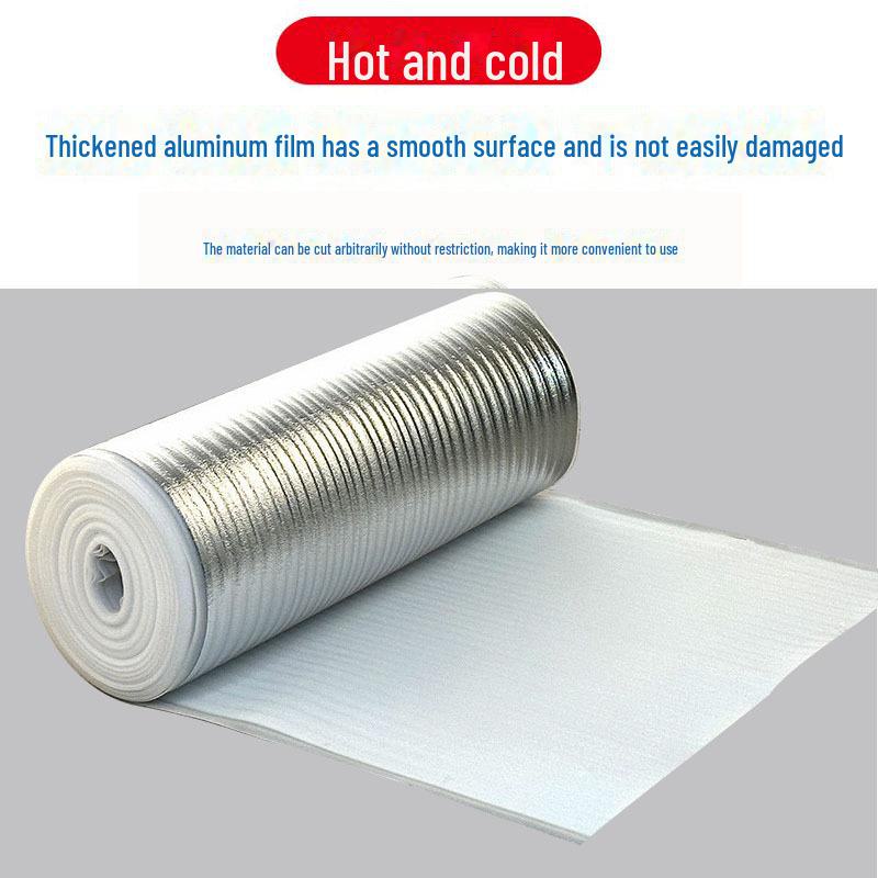 Waterproof Heat-Insulating Pearl Cotton for Pipe, Roof, and Seafood Storage with Antifreeze Aluminized Film