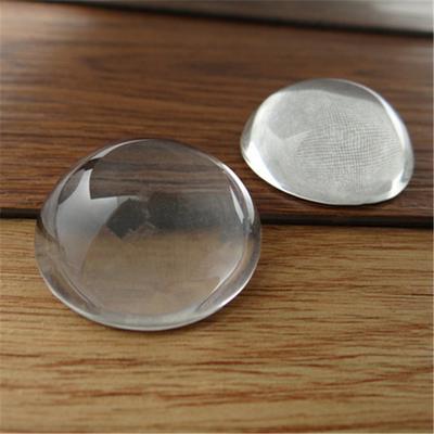 2 uds./lote 30 mm Hemisferio Redondo Base Plana Cabujón de Vidrio Transparente, Alta Calidad, ¡Promoción para Perder Dinero!!! (Z2-11)