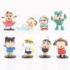 Quirky Crayon Shin-chan Condom Robot Toy Model Pvc Collectible Blind Box Capsule Figure