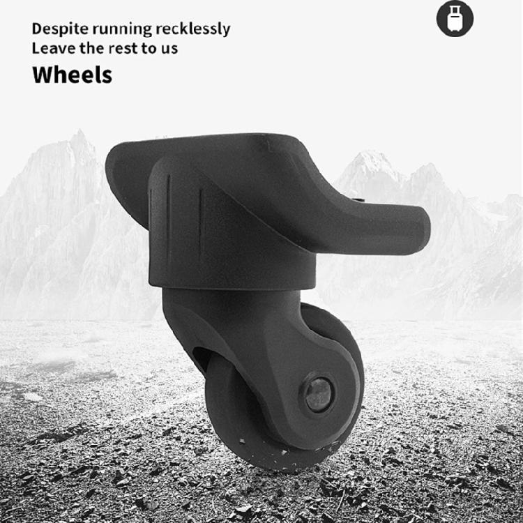 Luggage Wheel Replacement,Suitcase Travel Wheels Kit DIY Repair,Spinner Casters Sturdy Plastic 360 Degree Rotation