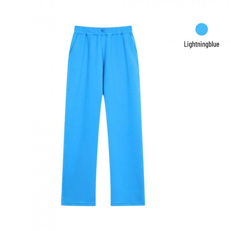 Lulu Softstreme High-Waisted Loose Straight-Leg Pants with Micro-Flare Size 10