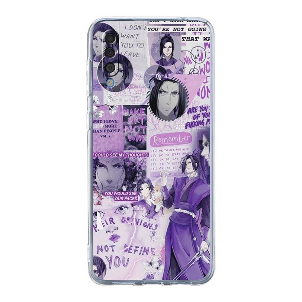 Mo Dao Zu Shi Wei Wuxian Phone Case For Samsung A52 A50 A70 A30 A40 A20E A10 A10S A20S A02S A04s A12 A22 A32 A72 5G Clear Cover