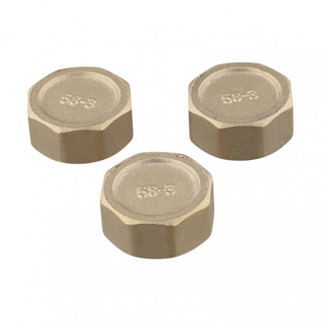 Prevents Water Leaks Brass Blanking Cap Pipe Fitting Cap