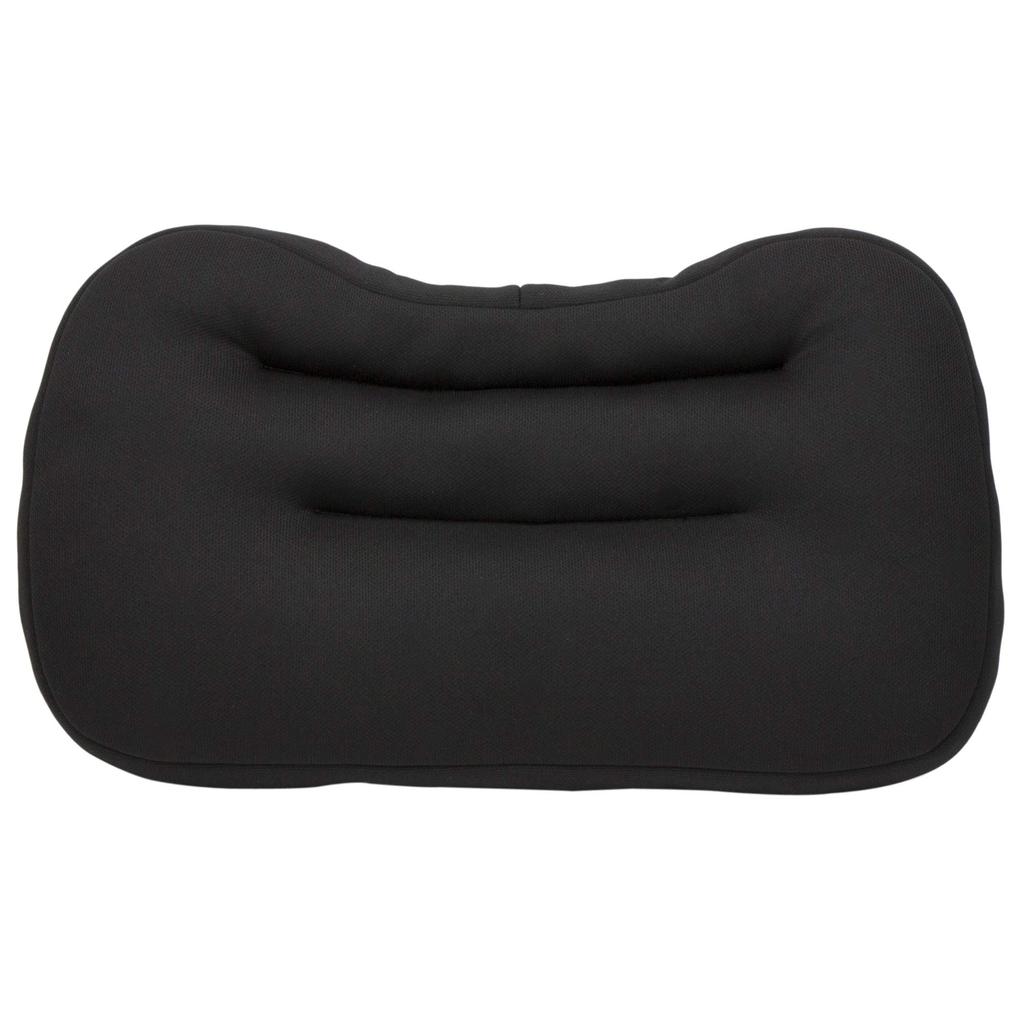 Aqua Dream Lumbar Pillow, Black, 31 x 45 x 9 cm, Low-Rebound, AQ-HB021