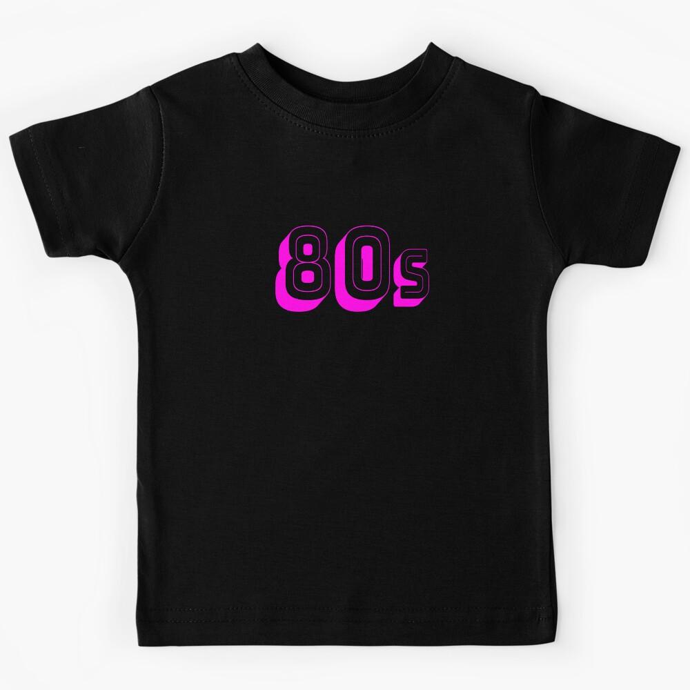 80s neon pink Kids T-Shirt 140