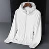 Unisex Summer Ice Silk Sun Protection Hooded Jacket for Outdoor Sports & Fishing