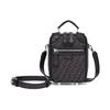 Polyester Handbag, Shoulder Bag, Crossbody Bag Mini Men's Black Gray 7VA542-AG0N-F0NPN