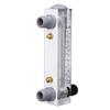 Liquid Flowmeter Clear  Acrylic Panel for Liquid Medium Measurement and Control Regulation 0.1-1GPM Panel Type Flowmeter