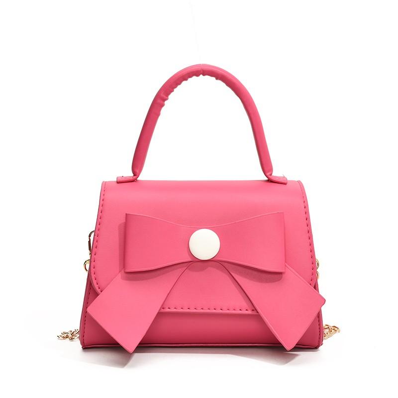 Neue Mode Einfache Kette Damen Schultertaschen Hochwertiges PU-Leder Damen Handtaschen Vintage Luxusmarke Umhängetaschen