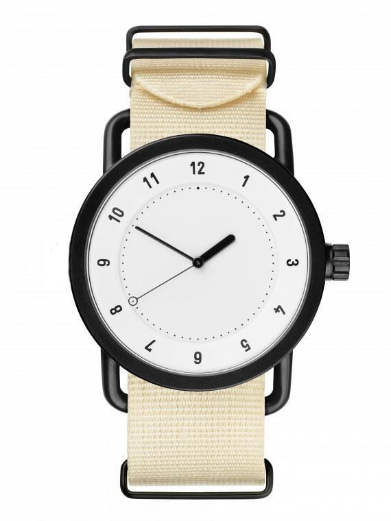 Britischer Trend Einfache Leinwand-Nylon-Armbanduhr Europäisch und Amerikanisch Retro Dünne Studenten-Paar-Uhr 809