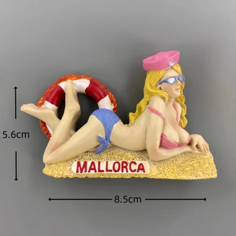 

Spain Souvenirs Mallorca Fridge Magnets Home Decoration Madrid Fridge Stickers Message Board Magnetic Stickers Wedding Gifts
