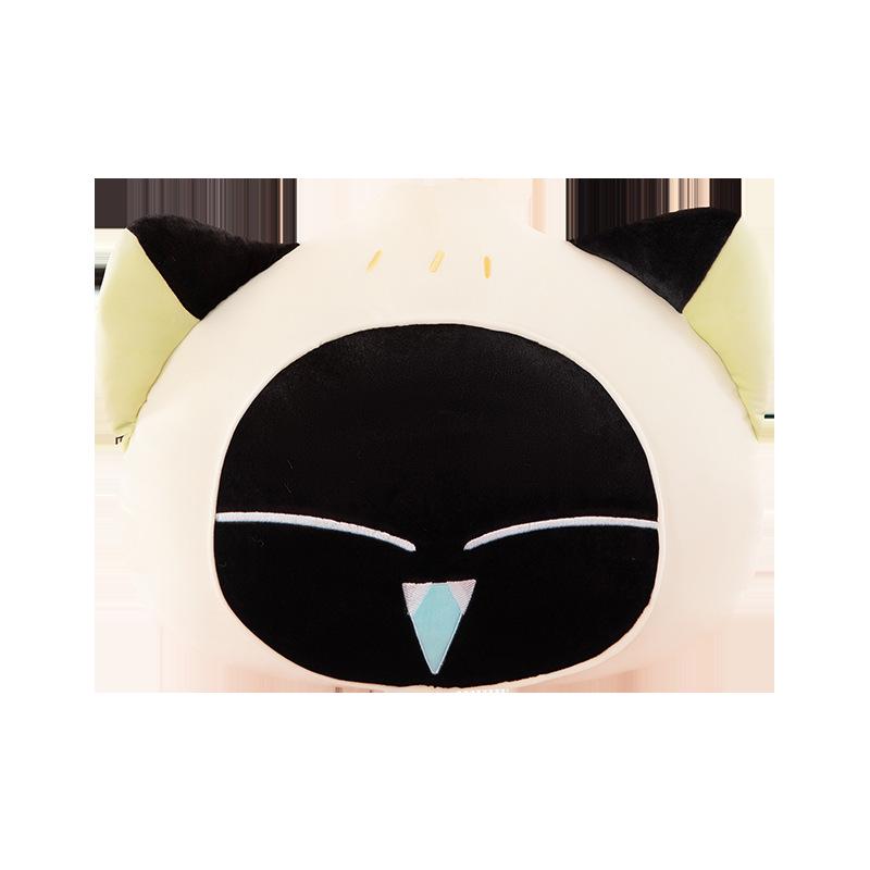Cross-border Luo Xiaohei Plush Pillow Cushion and Office Backrest Doll Gift