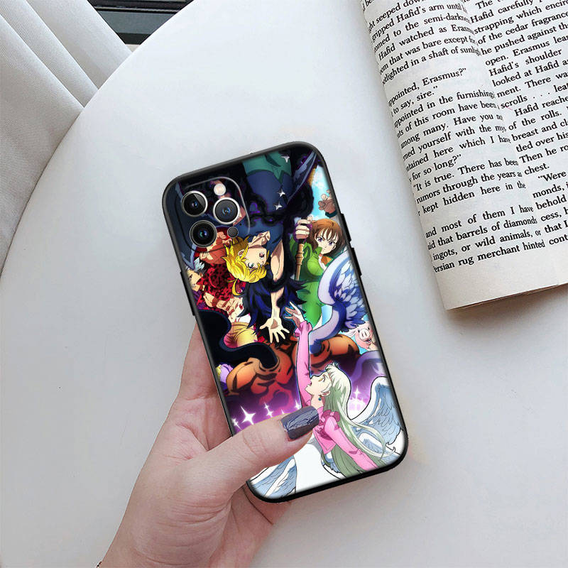 IR24 Sedm smrtelných hříchů Kryt na telefon pro Samsung S20 S21 S22 S23 S24 FE Ultra Plus Lite S21S A55 A07 A17 F06 F16 M06 M16 M56 A36