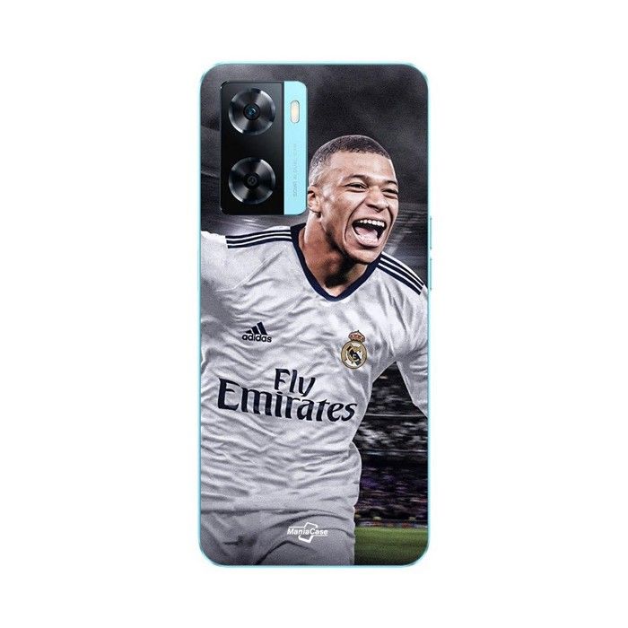 Coque pour Oppo A57s 4G Kylian Mbappe Real Madrid Goal