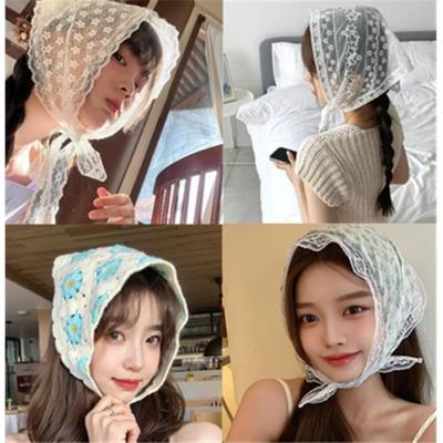 Patterned Hair Cover and Bandana-style Hairband Set for Stylish Styling