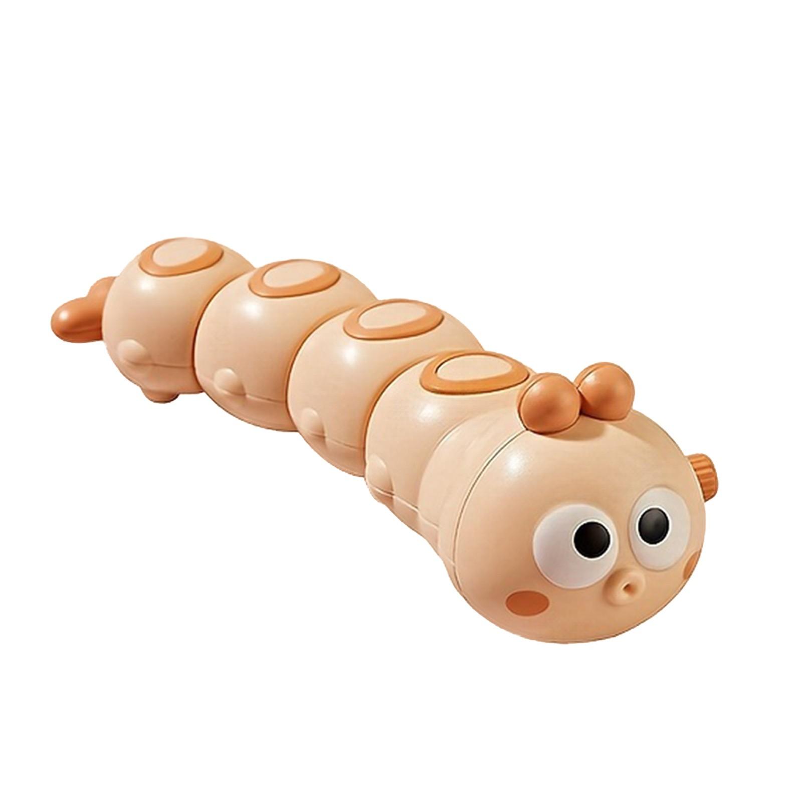 

Wind Up Toy, Wind Up Caterpillar Toy, Suitable For Boys And Girls Aged 3+, Six Colors Optional, Educational Toy One Size помаранчевий