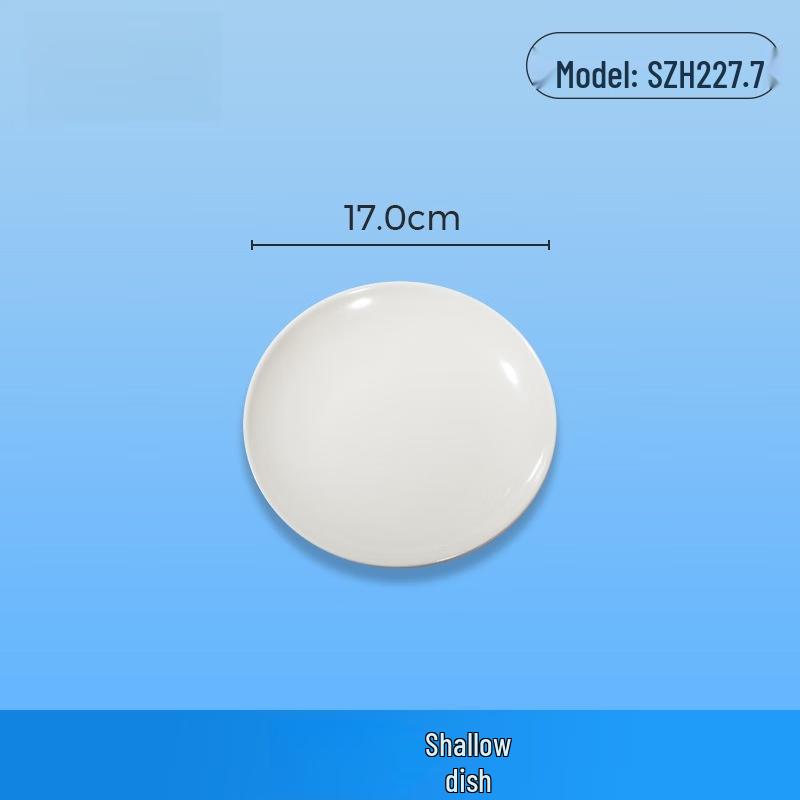 WHE Melamine Round Side Plate