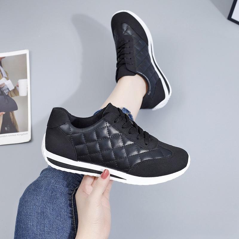 Fashion Fashion Versatile Woman Shoes 2025 Spring New Round Toe Flat Shoe Simple Non Slip Women's Sports Shoes Comfort Women Casual Shoe