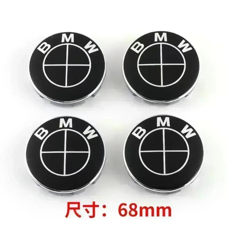 

For BMW Wheel Hub Caps For BMW 3 Series 5 Series E60 E90 F10 F30 E46 E39 X5 E53 E70 E38 Z4 4Pc 56mm 68mm BMW Emblem
