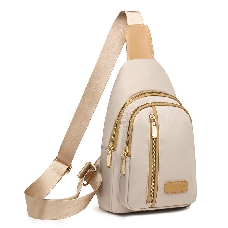 Chest Bag Women's Lightweight Sports Shoulder Bag Crossbody Bag