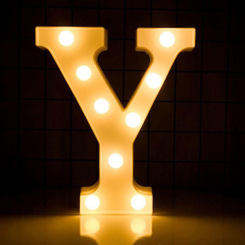 Birthday Light Happy Led Digital Color Lights Emitting Romantic Scene Decorative