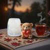 Detailed Balloon Bear Silicone Mould with Carving for Candle and Soap Making Enhances Artistic Value