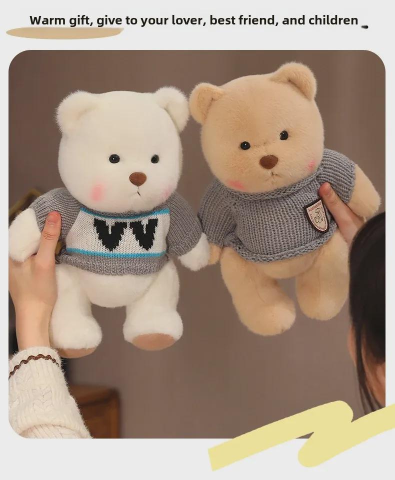 Teddy Bear Plush Sweater Toy - Perfect Birthday Gift for All Genders