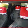 4Pcs Christmas Hat Car Headrest Dust Cover For New Year Car Decor All Inclusive Headrest Cover Seat Cap Universal Auto Interior