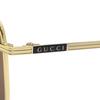 Unisex Sunglasses with Polarized Lenses GG0836SK 002 Gold Brown [Gucci]