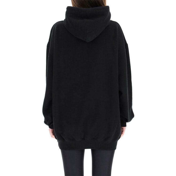 Balenciaga Bb Paris Hoodie 'Black' 578135TJV851070