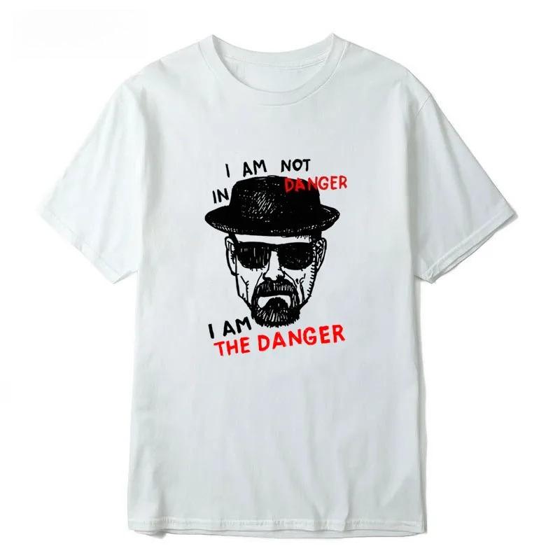 Men T-shirt Cotton Short Sleeve Breaking Bad Men T-shirt Casual Heisenberg Print Summer Tshirt Cool T-shirt Male Men Tops