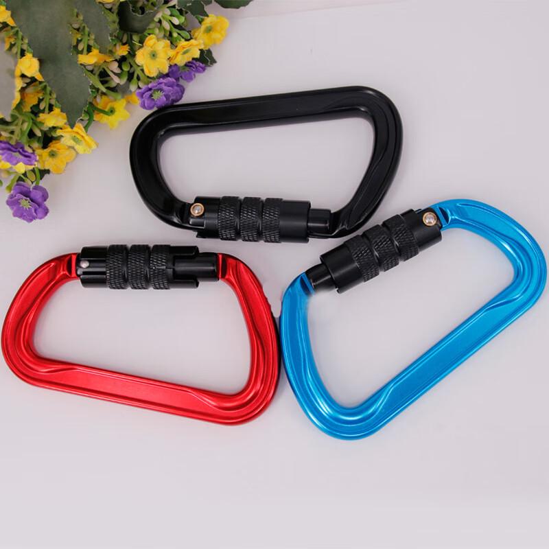 Shun an Liandun 30KN D-Type Auto-Locking Climbing Carabiner