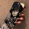 Anime Lelouch Rebellions Phone Case for Xiaomi Redmi Note 7 8 9 9S 10 11 12 13 14 15 Pro Plus 4G 5G Anti Fall Matte Back Cover